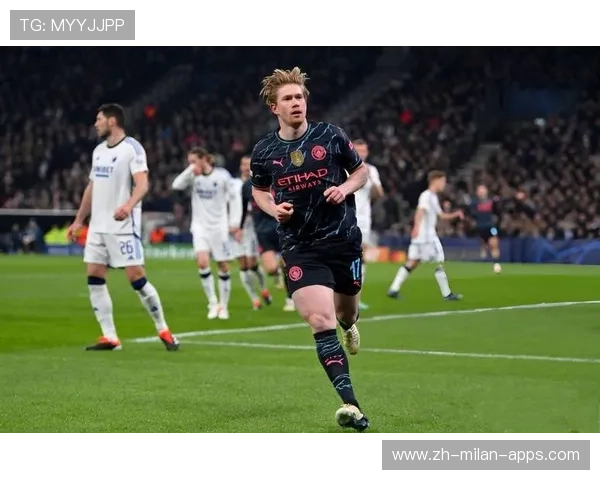 德布劳内精准定位传球形成黄金机会，曼城再次接近成功